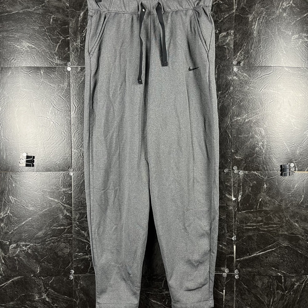 Nike Men's Grey Fleece Sweatpants Jogger Small